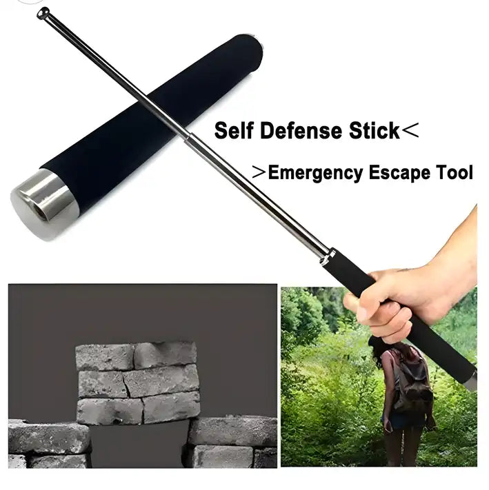 Self Defense Stick Or Hand Pointer Extendable Telescopic Retractable Pointer