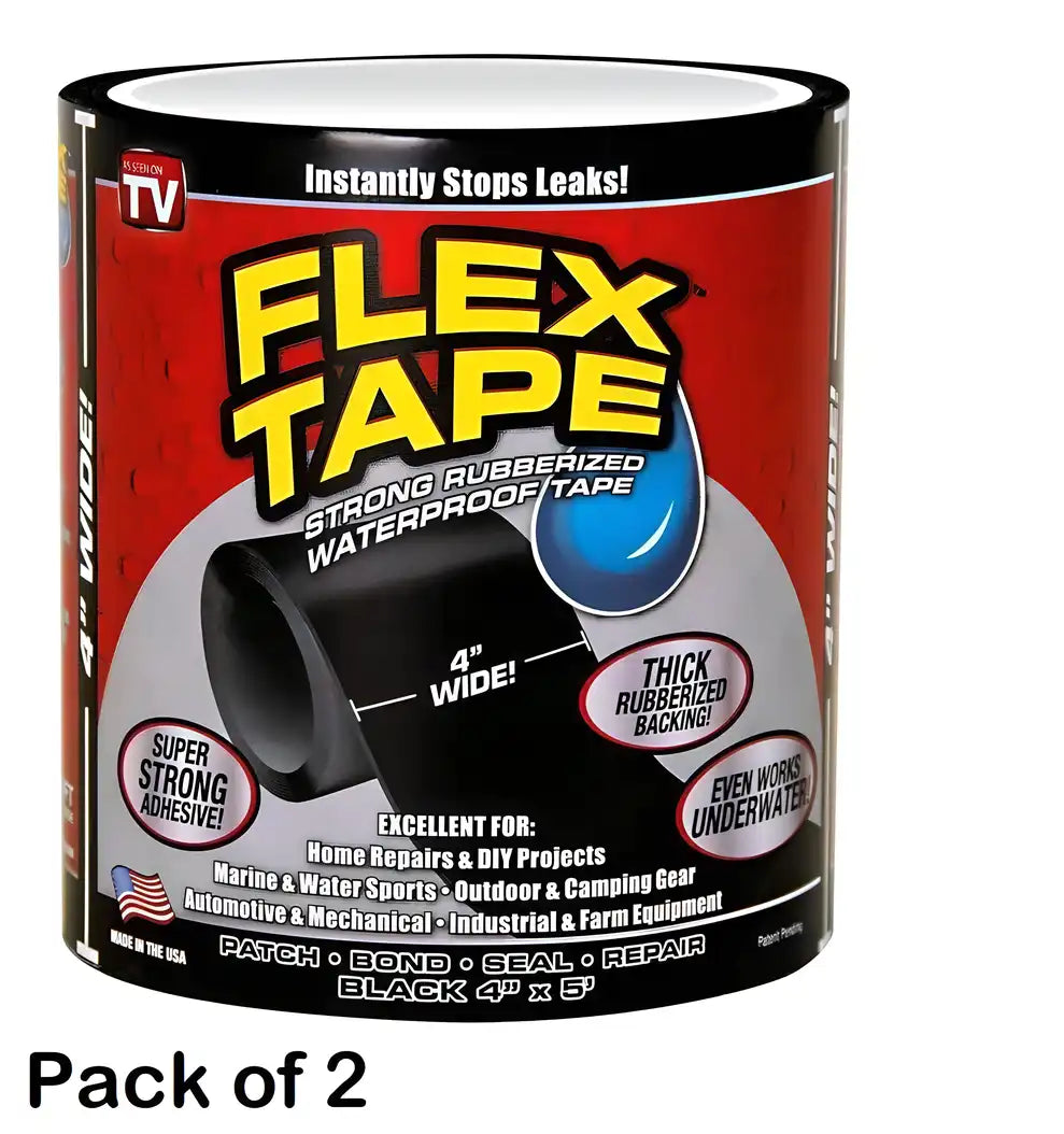 Flex Tape-Waterproof Flex Seal Flex Tape For Any Surface (Pack Of 2 )