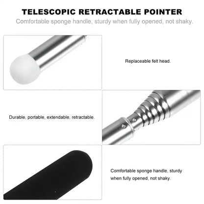 Self Defense Stick Or Hand Pointer Extendable Telescopic Retractable Pointer